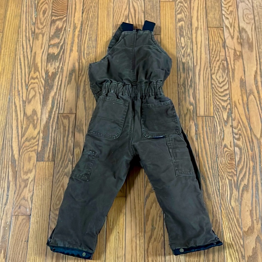 Berne 3T overalls. Bibs. Snow suit brown